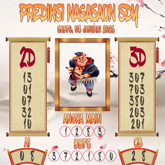 Prediksi Nagasaon SDY