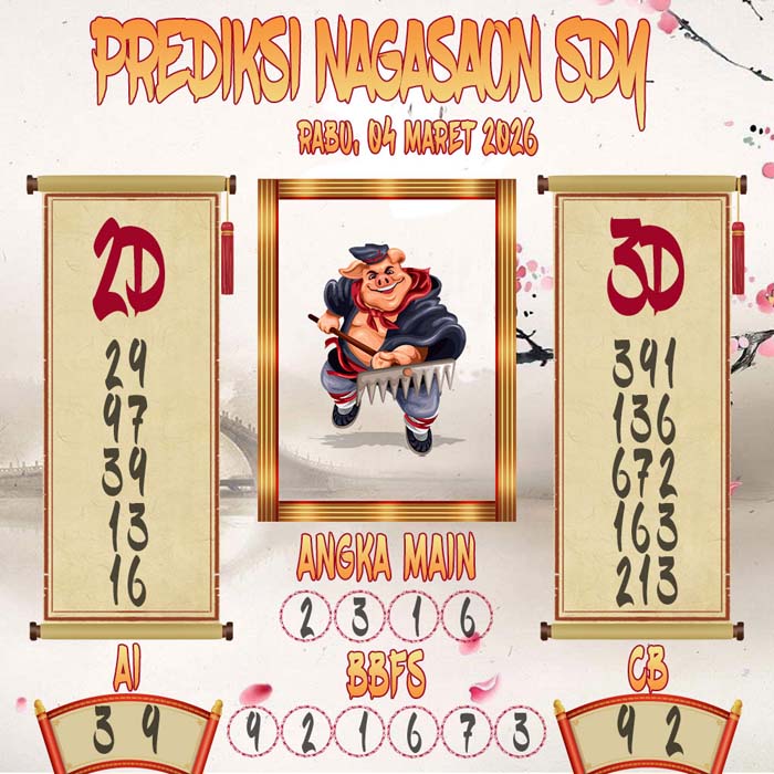 Prediksi Nagasaon SDY